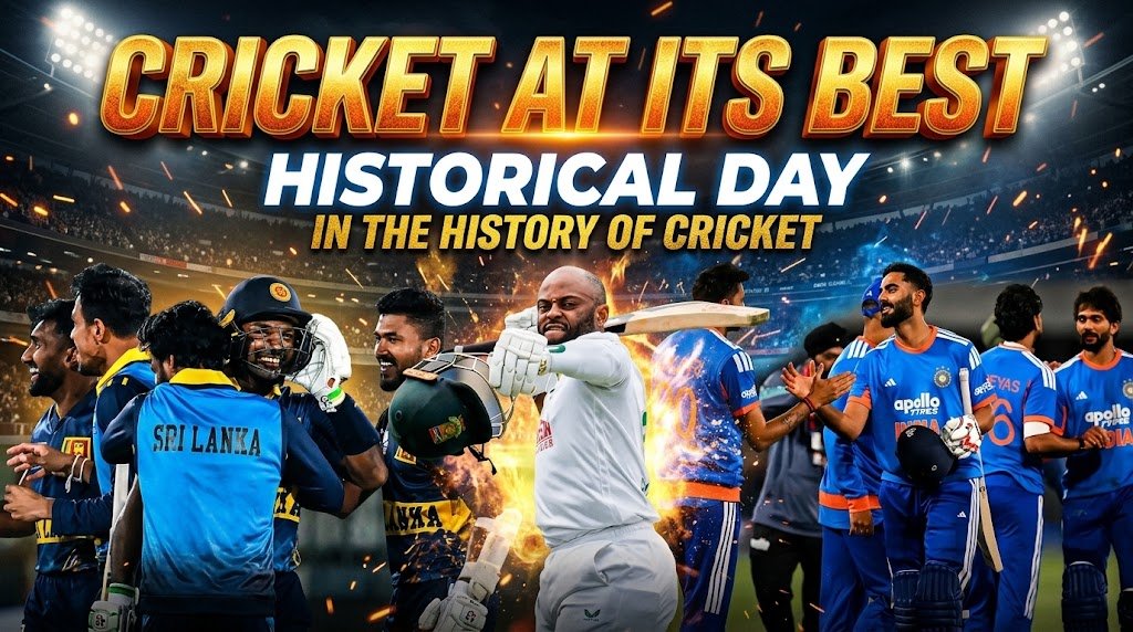Cricket at its best featuring historic moments from India vs New Zealand, South Africa vs Australia, and Sri Lanka vs England record run chase